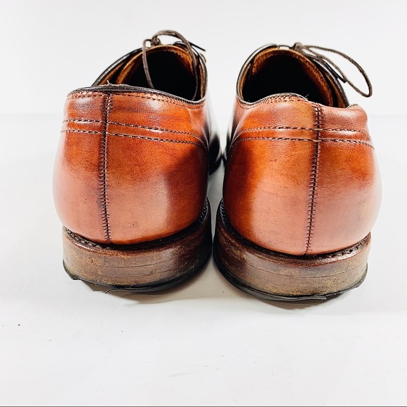 Allen Edmonds Delray Dress Shoe Leather Brown 11 - Picture 5 of 8